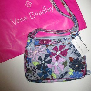 Vera Bradley Little Hipster RFID "Bengal Lilly" Pattern NWT Beautiful colors !